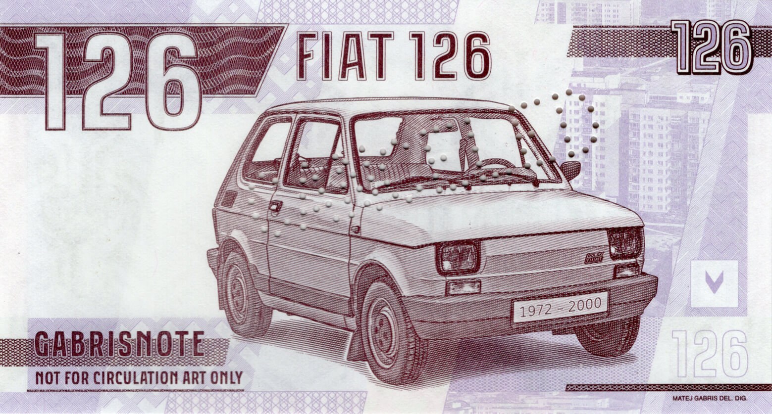 126 Fiat - přední strana