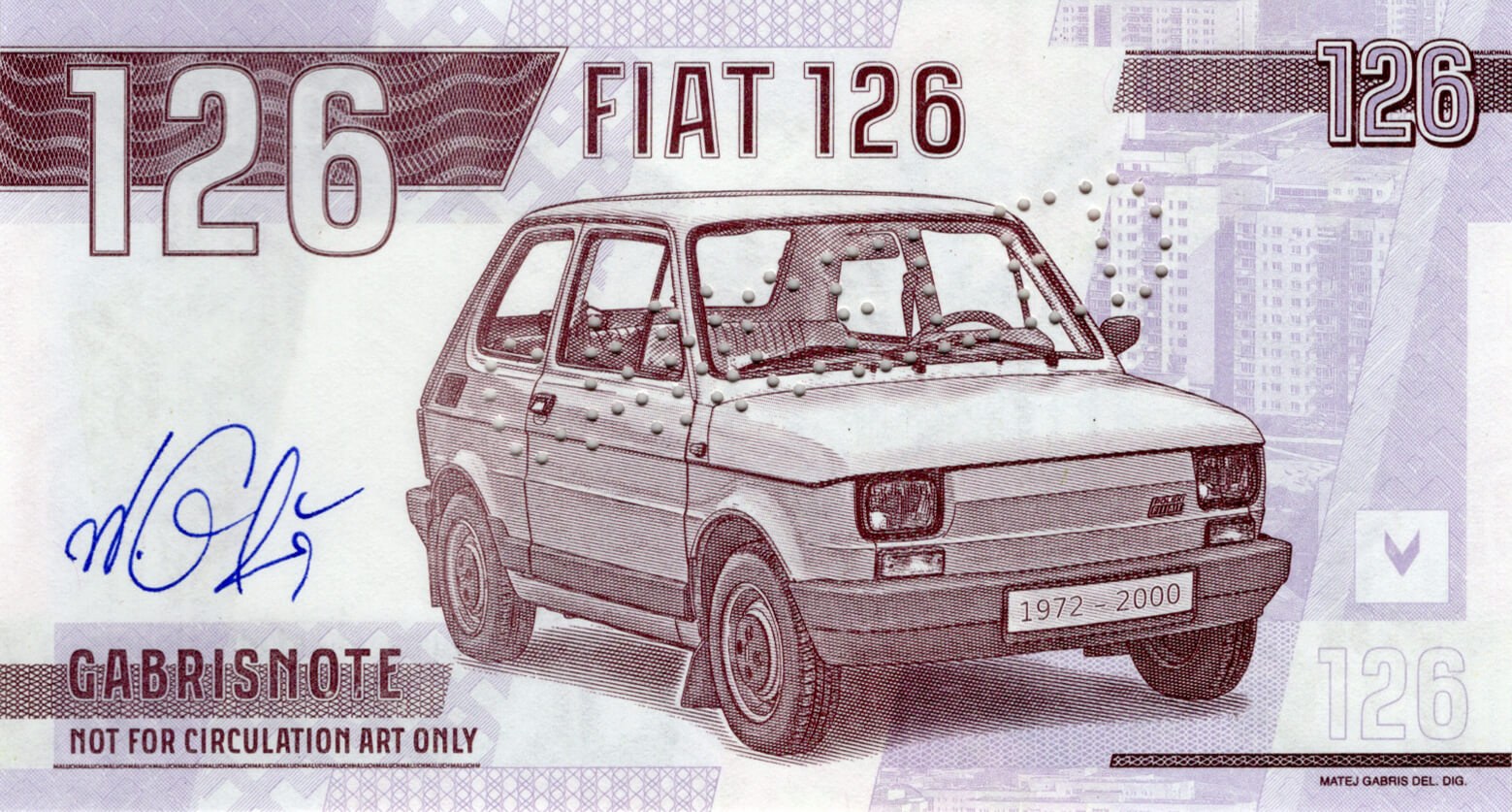 126 Fiat - přední strana