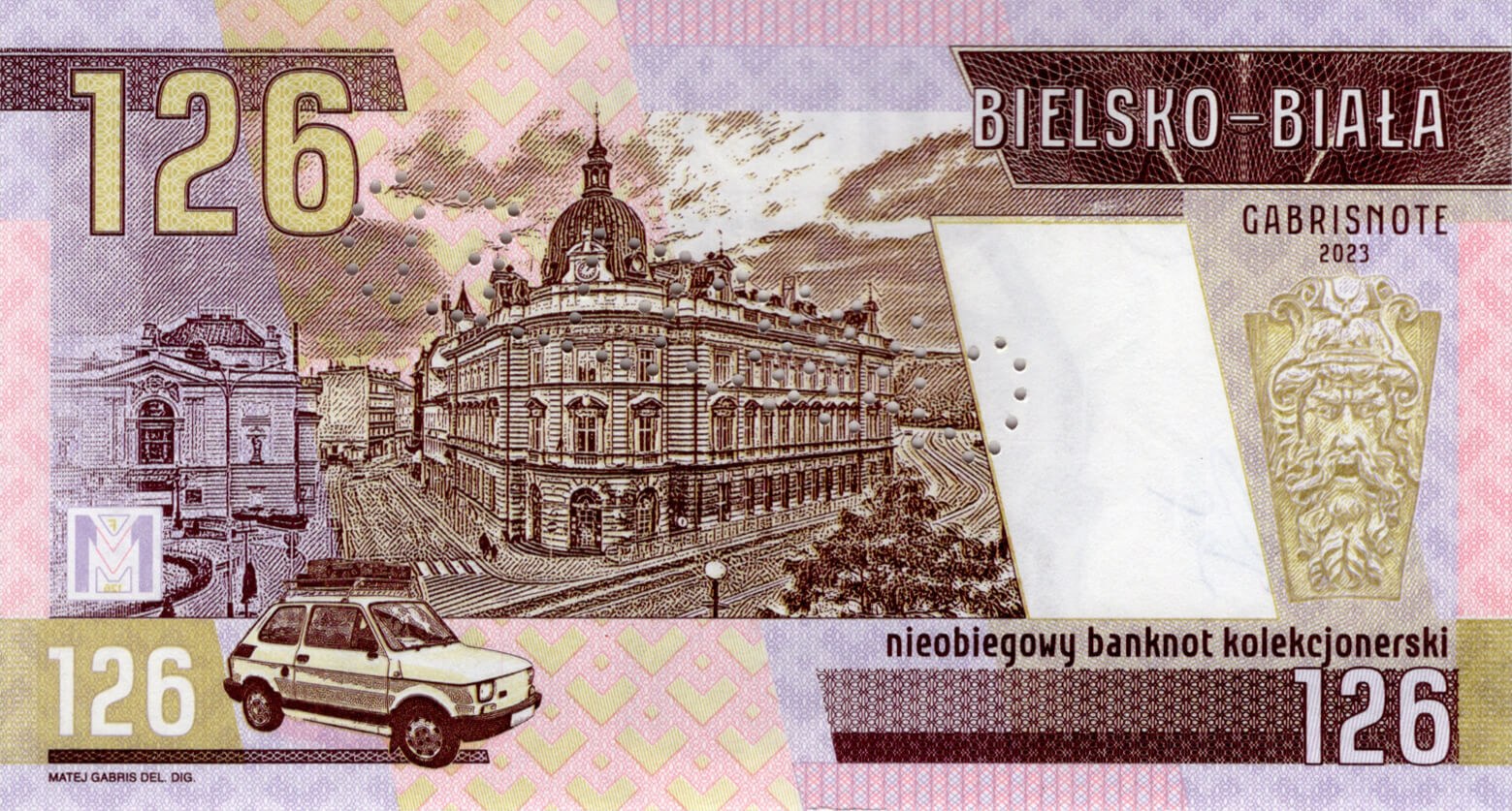 126 Fiat - zadní strana