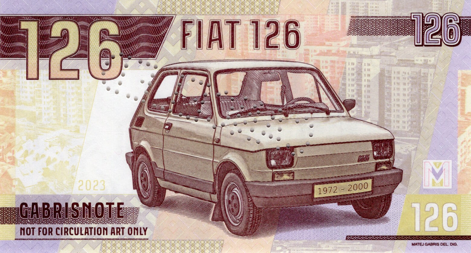 126 Fiat - přední strana