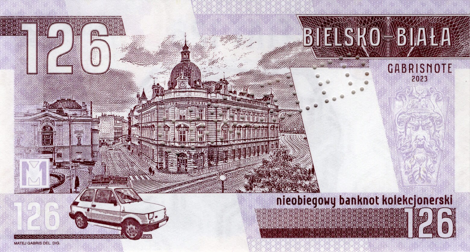 126 Fiat - zadní strana