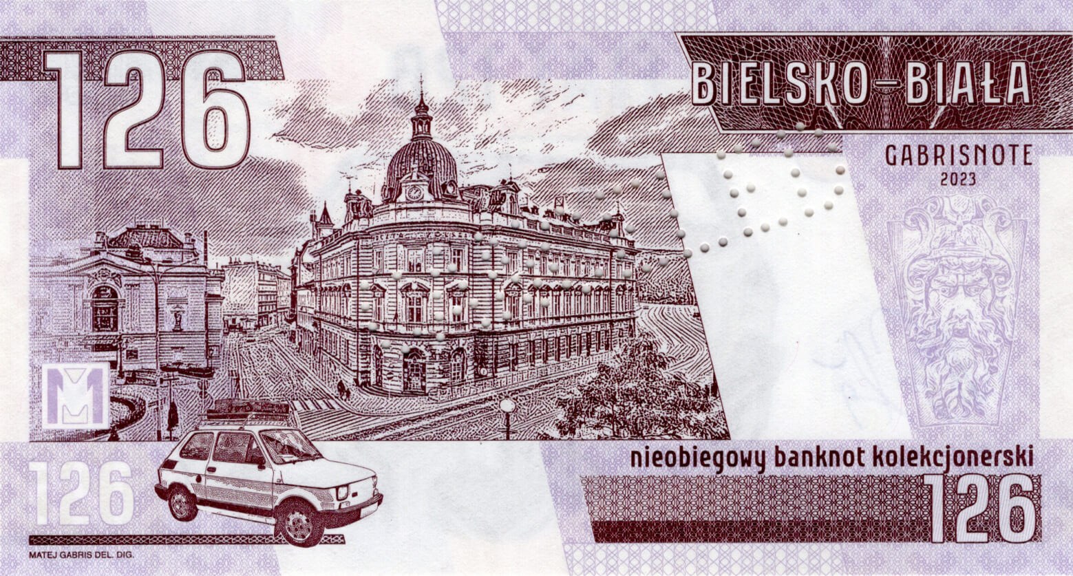 126 Fiat - zadní strana