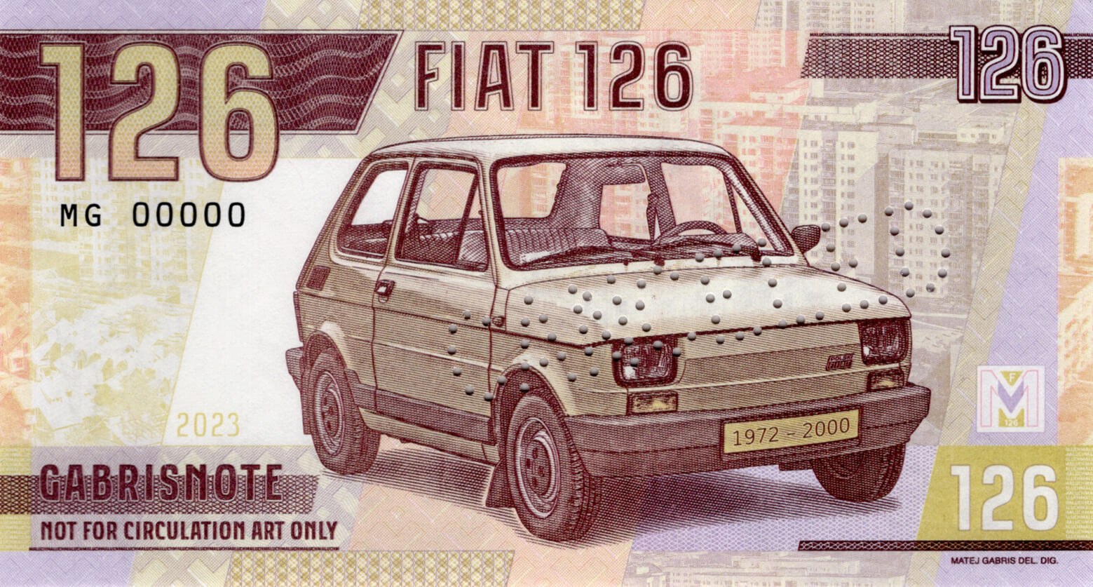 126 Fiat - přední strana