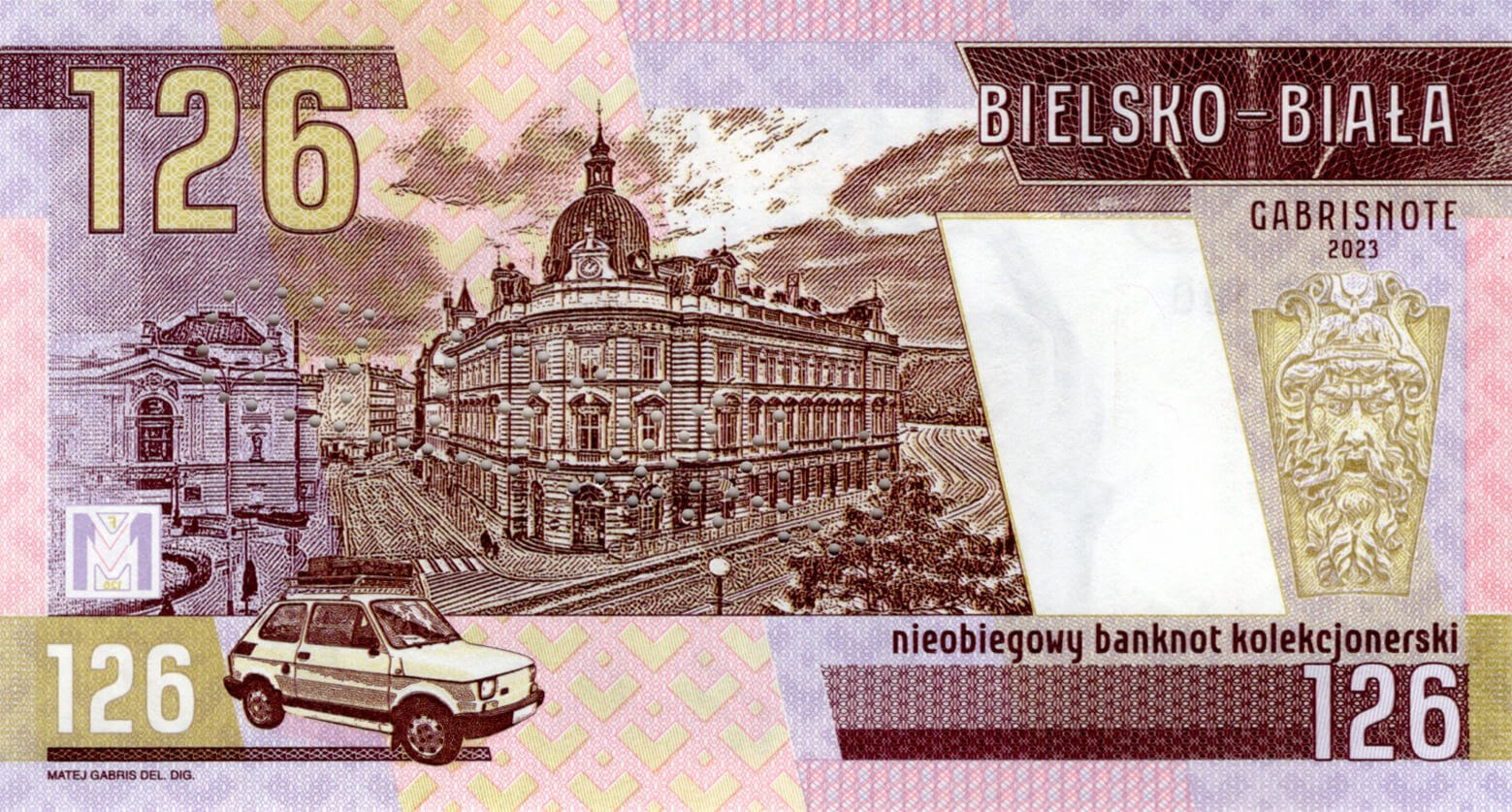 126 Fiat - zadní strana
