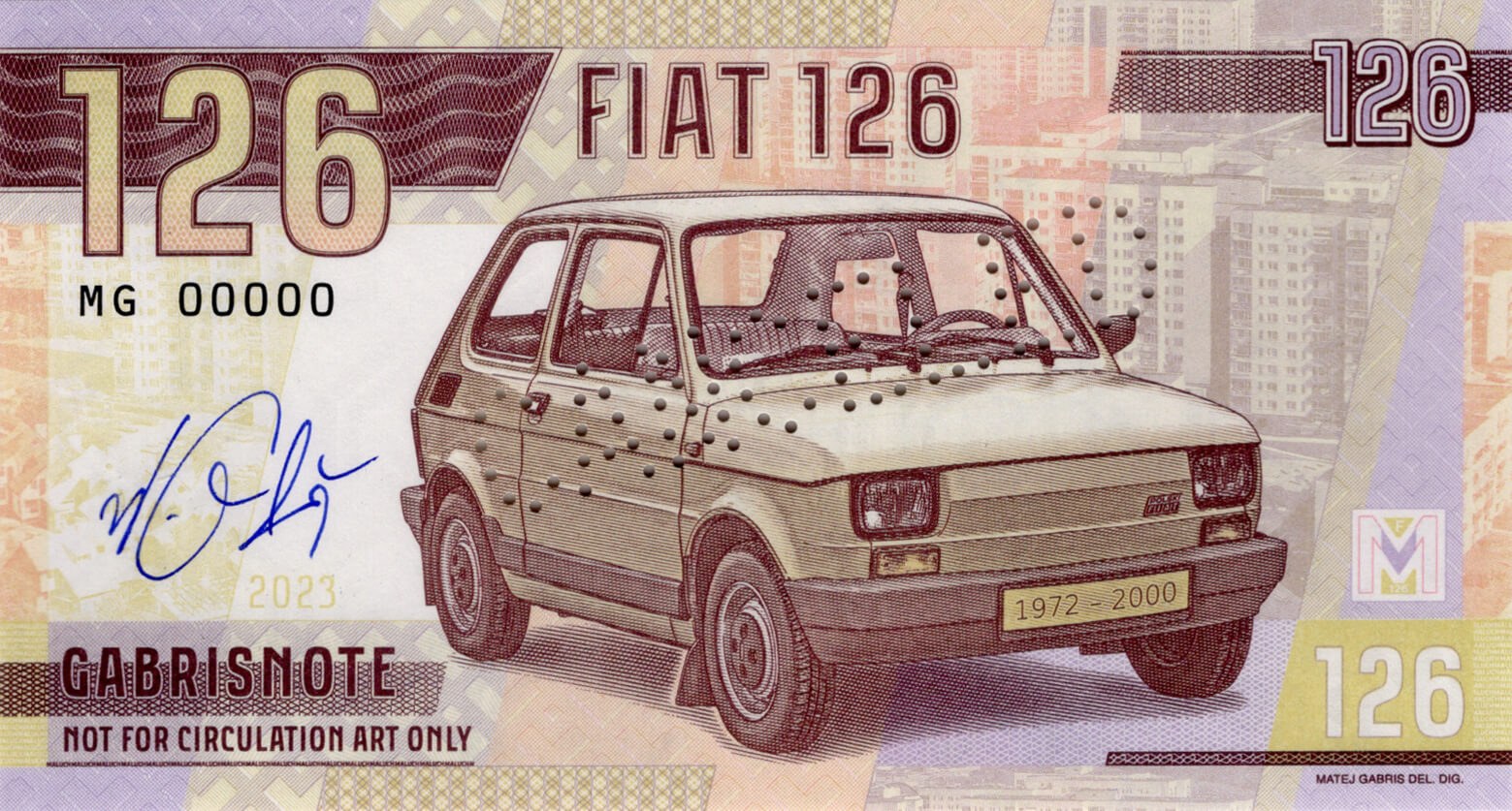 126 Fiat - přední strana
