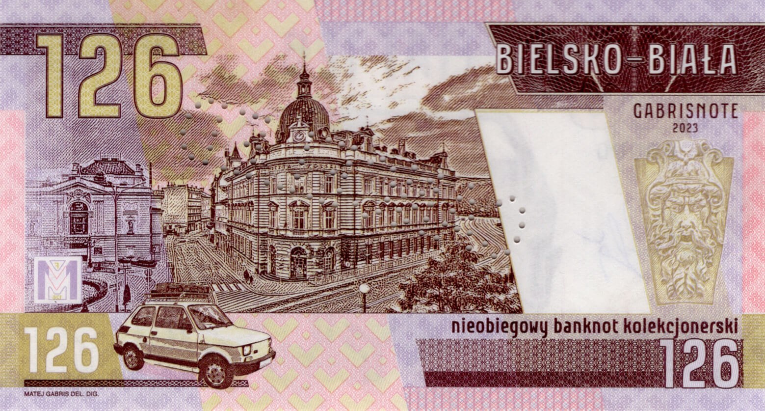 126 Fiat - zadní strana