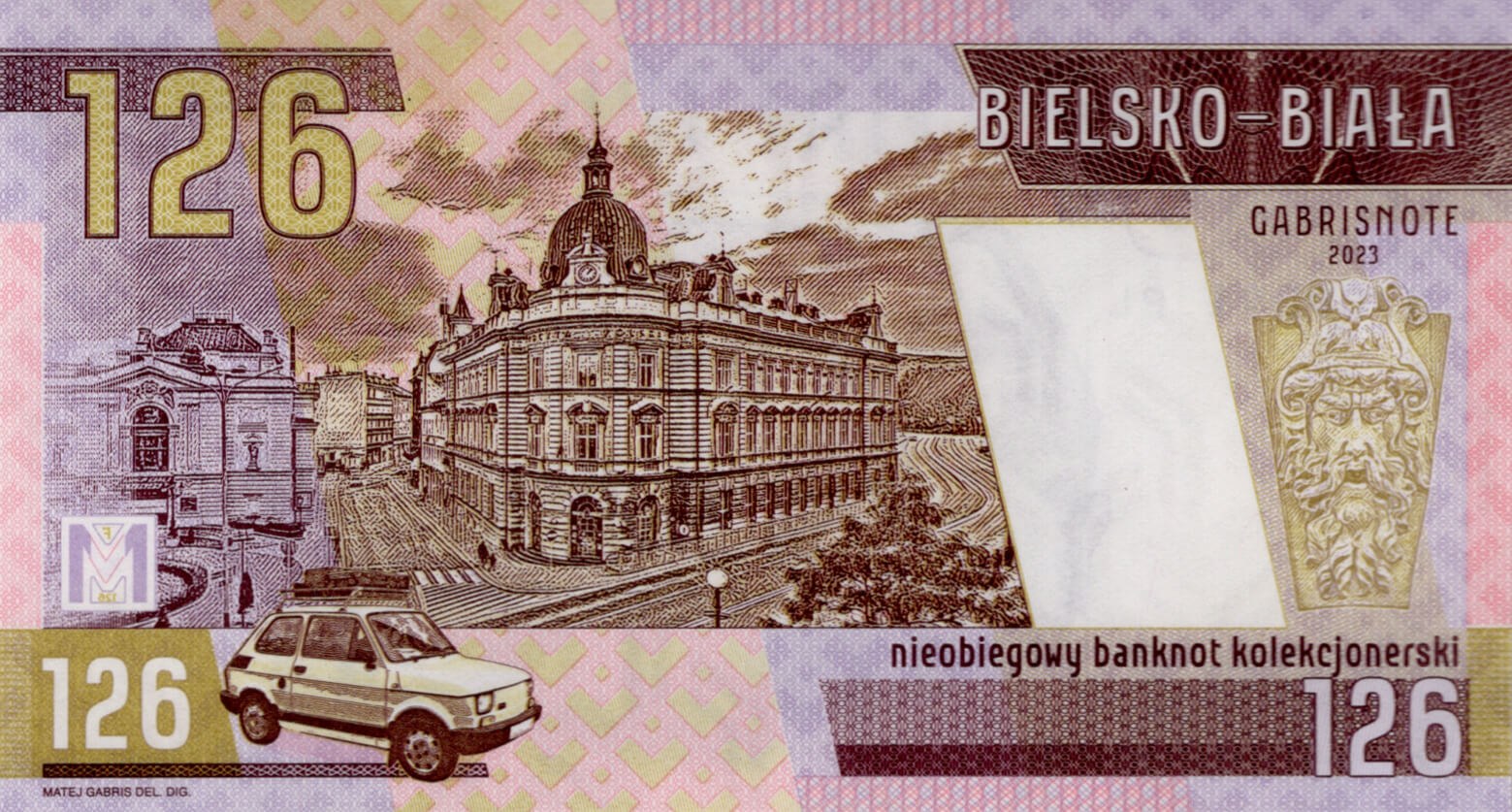 126 Fiat - zadní strana