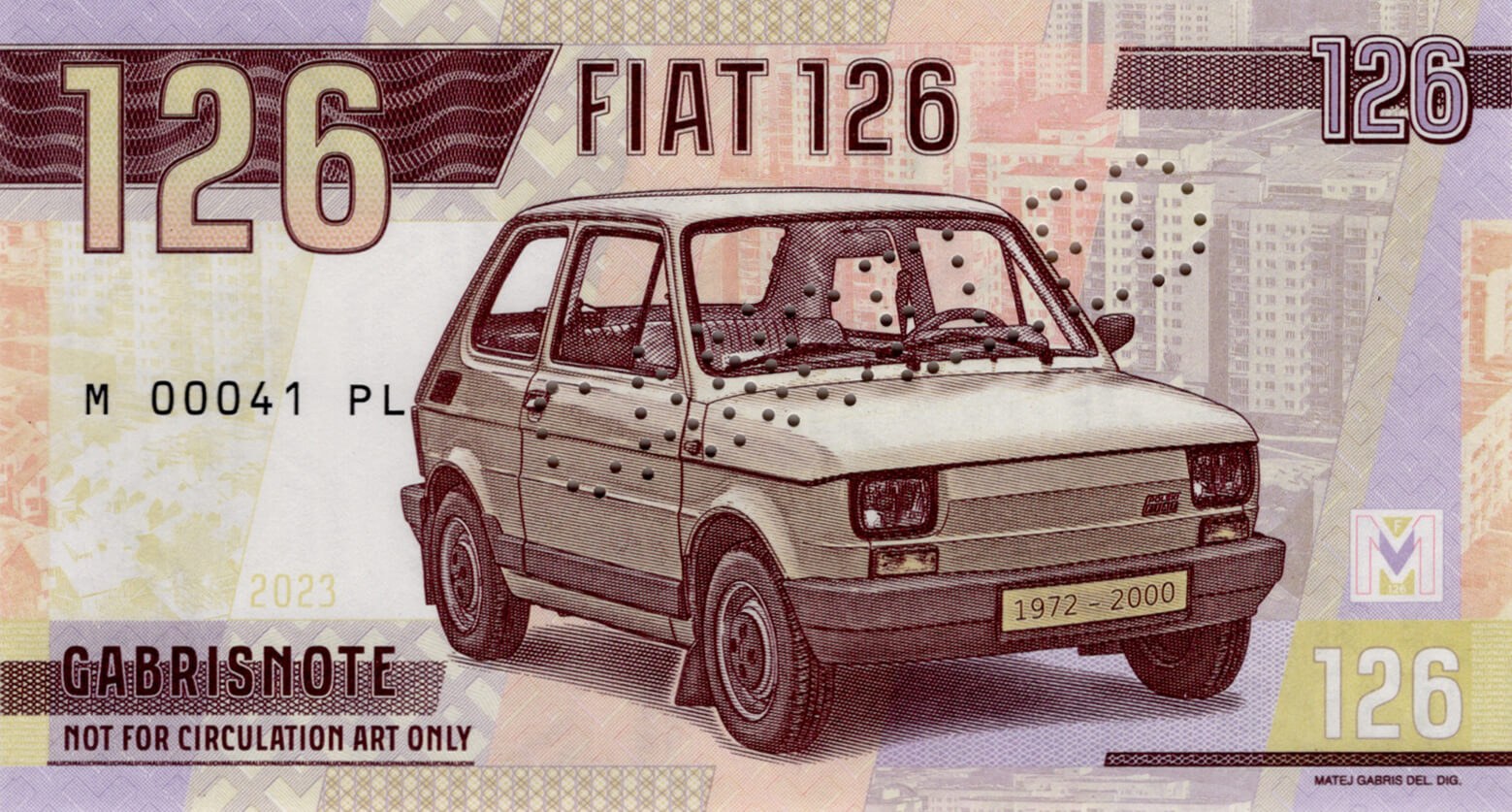 126 Fiat - přední strana
