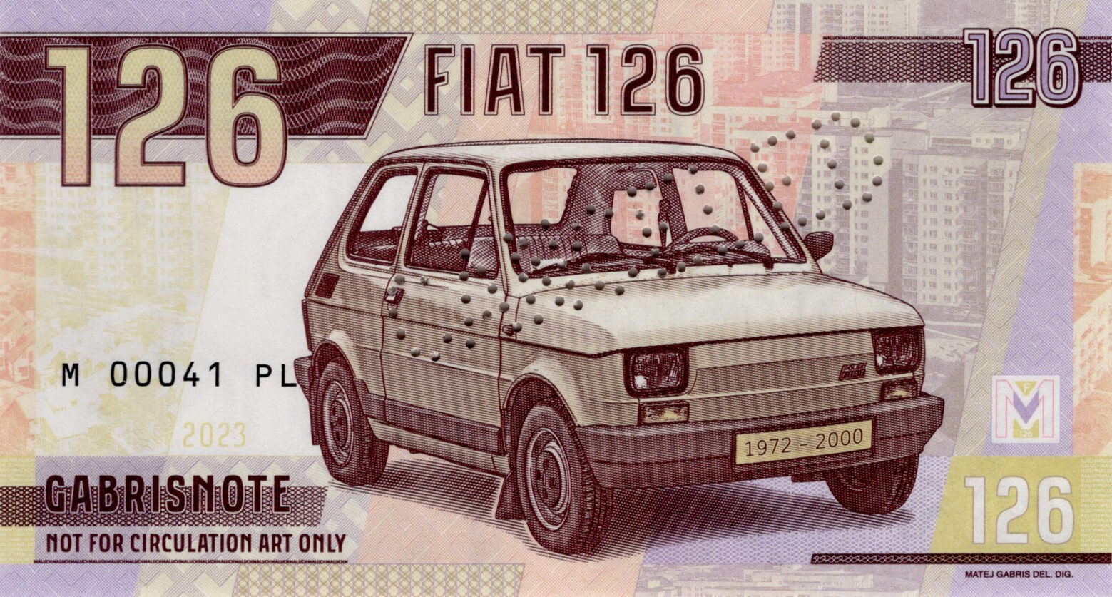 126 Fiat - přední strana