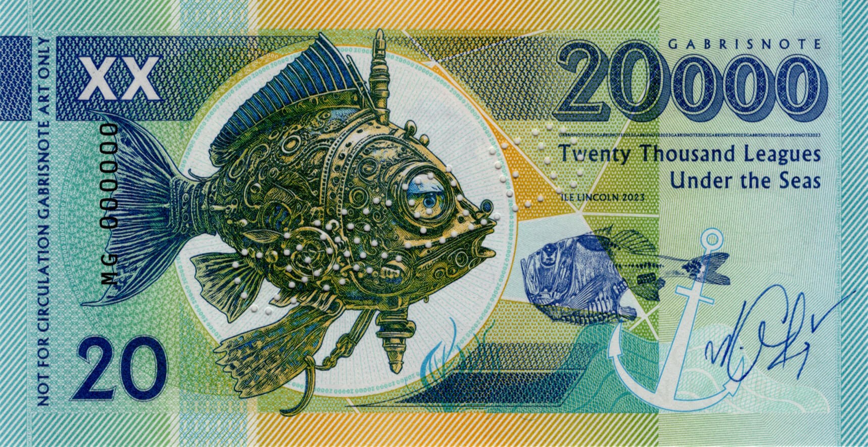 20 000 mil pod mořem varianta A - přední strana