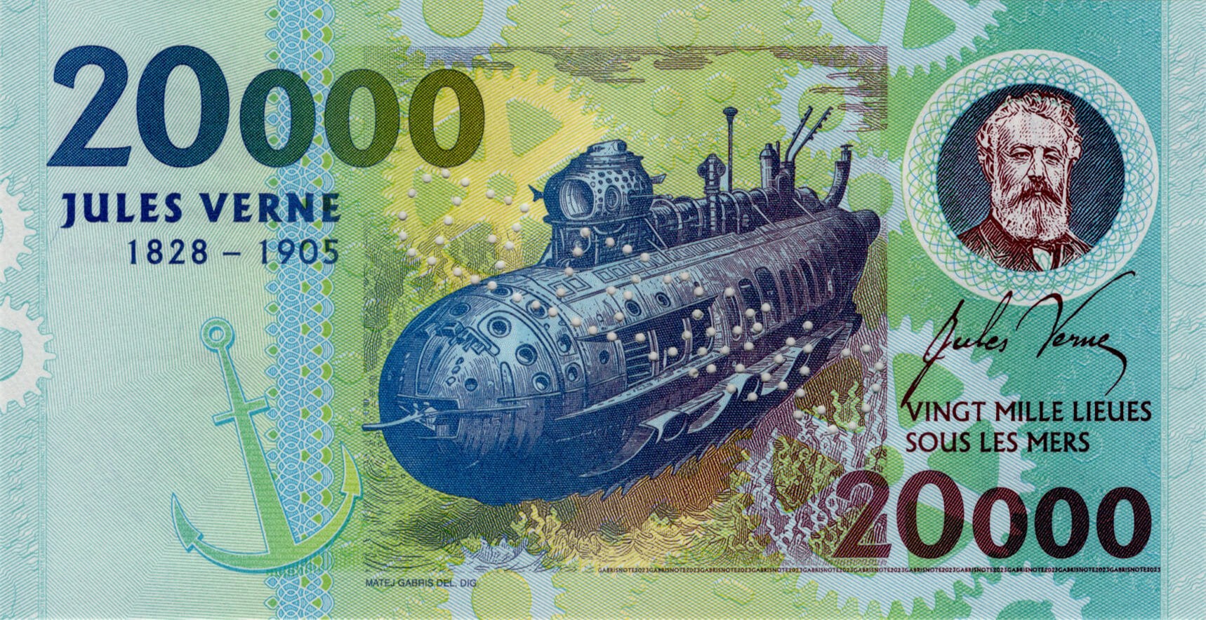 20 000 mil pod mořem varianta B - zadní strana