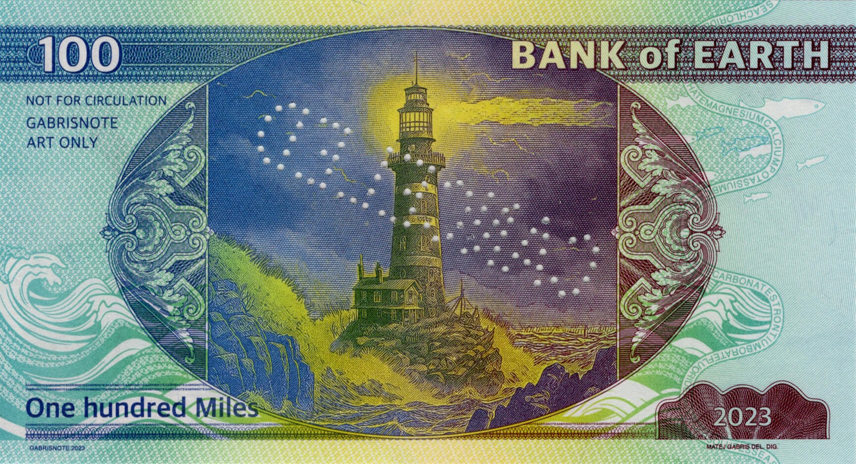 100 Miles - zadní strana
