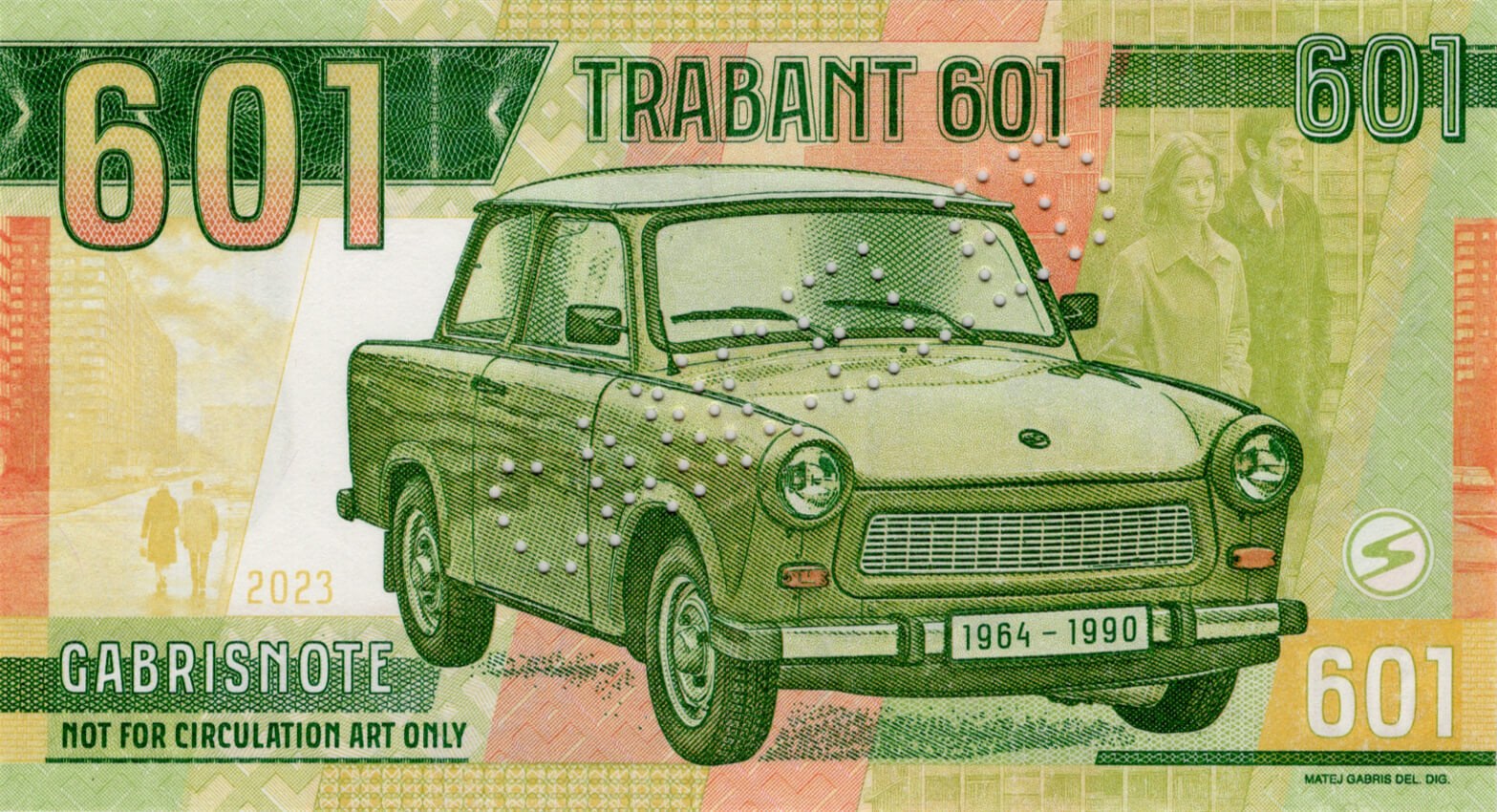 601 Trabant - přední strana