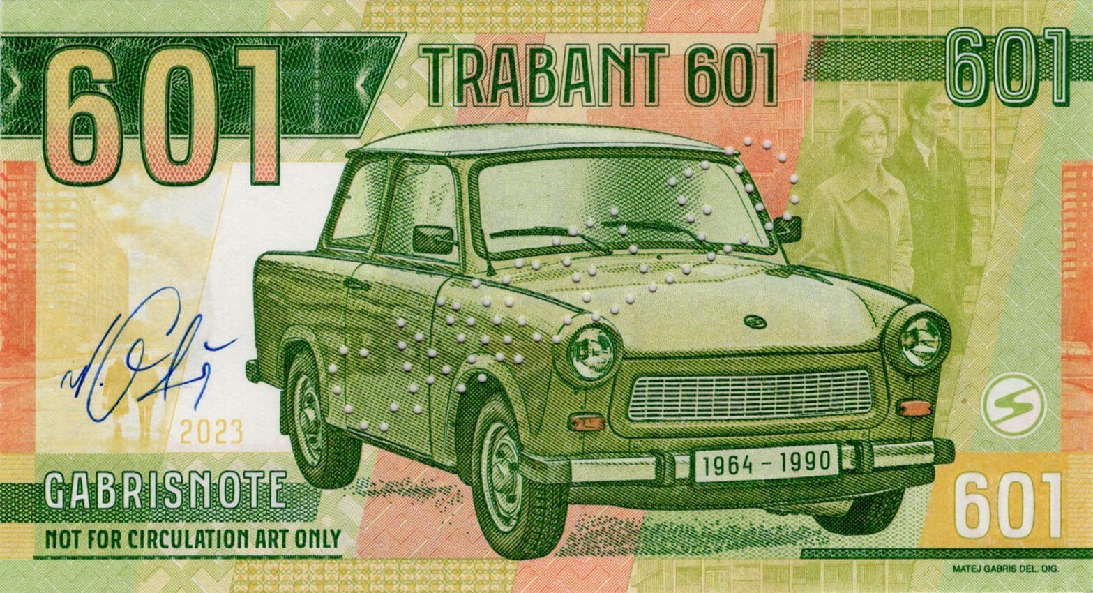 601 Trabant - přední strana