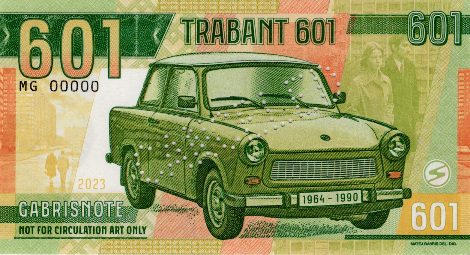 601 Trabant - přední strana