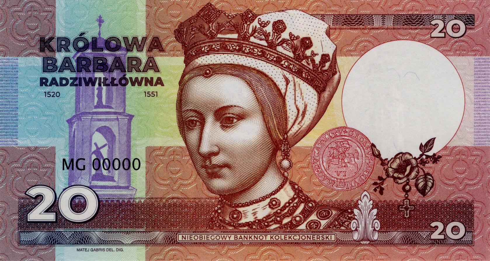 20 Barbara - přední strana