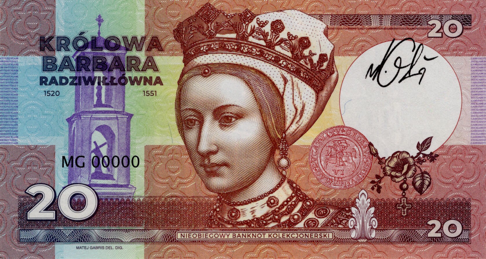 20 Barbara - přední strana