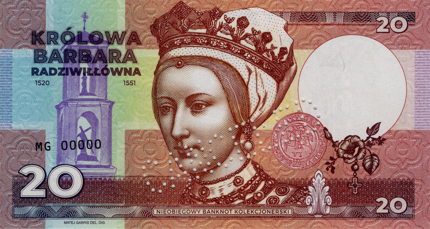 20 Barbara - přední strana