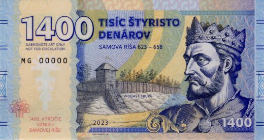 1400 Denárov Samova Ríša