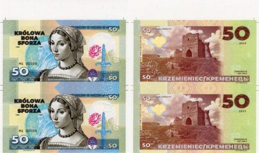 Aršík 50 Bona Sforza – modrá verze