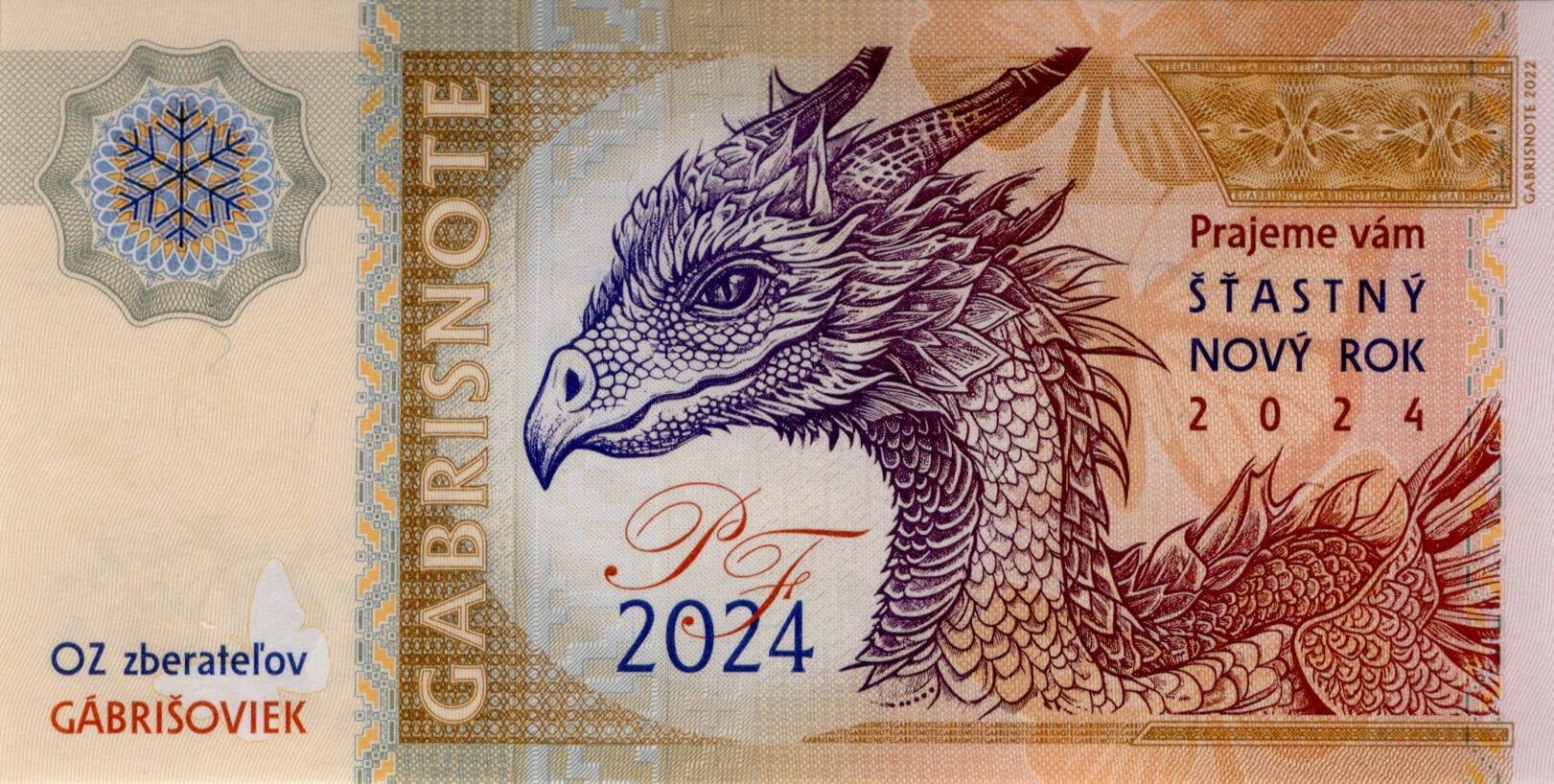 PF 2024 - přední strana