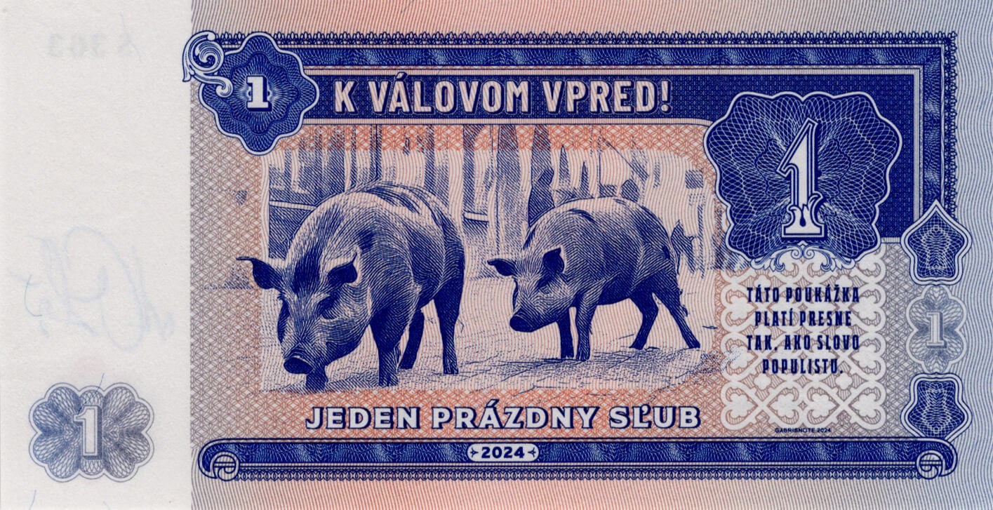 1 prázdny sľub - zadní strana