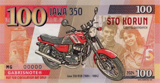 100 Korun Jawa 350