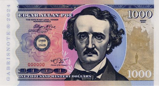 1000 Dollars E.A. Poe