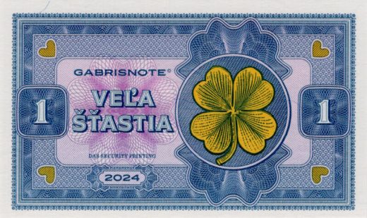 1 veľa šťastia