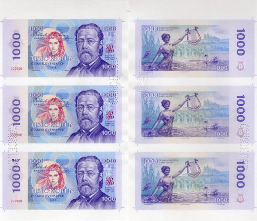 Arch 1000 Korun Bedřich Smetana