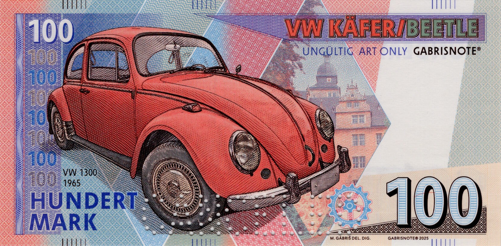 100 Mark VW Brouk - přední strana