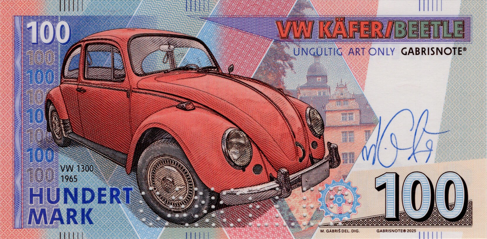 100 Mark VW Brouk - přední strana