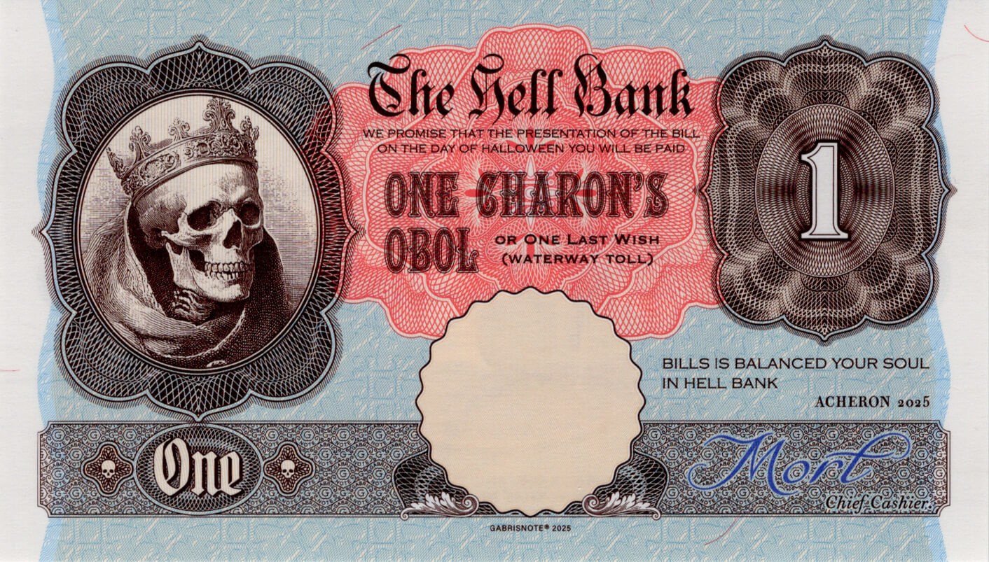 1 Charons obol - přední strana
