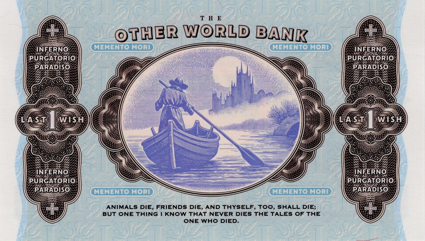 1 Charons obol - zadní strana