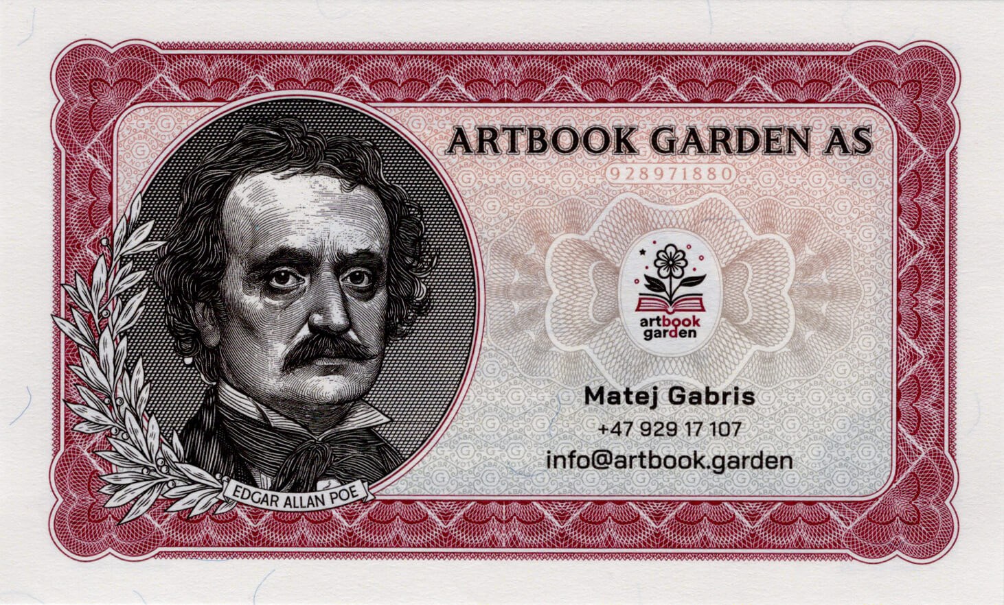 ARTBOOK GARDEN AS - přední strana