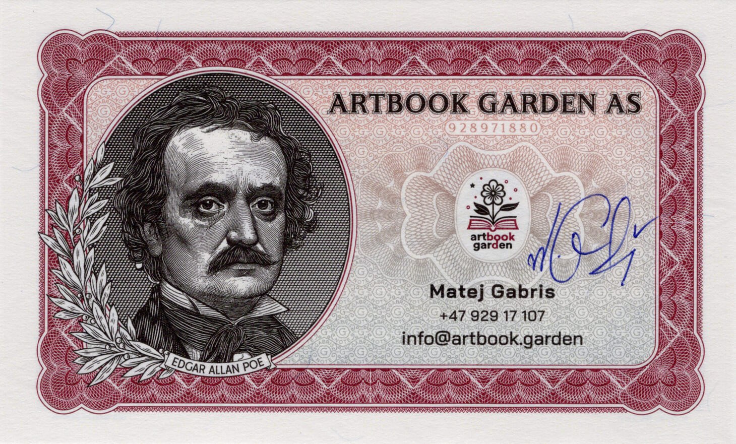 ARTBOOK GARDEN AS - přední strana