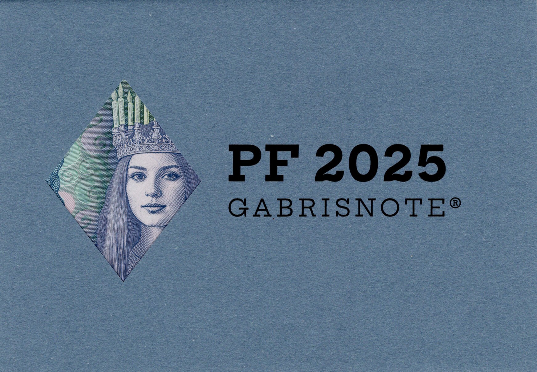 PF 2025 Gabrisnote - přední strana