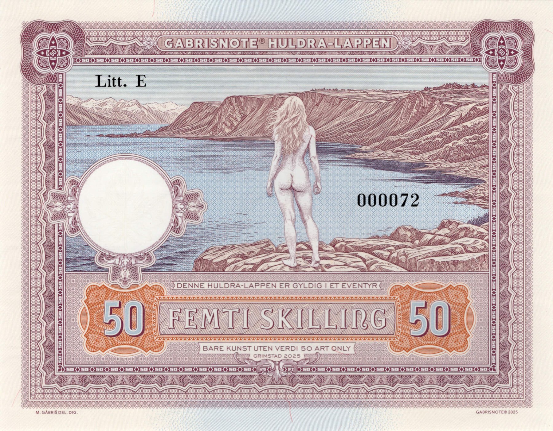 50 Šilinků - přední strana