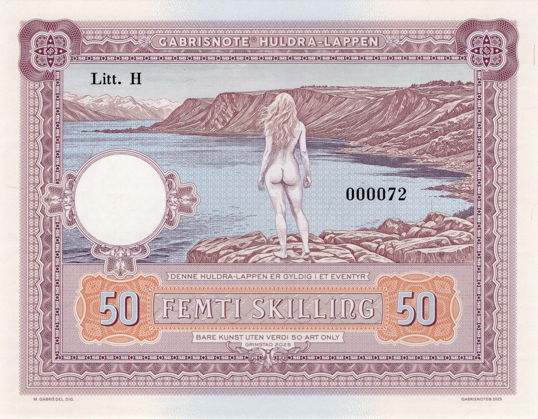 50 Šilinků - přední strana
