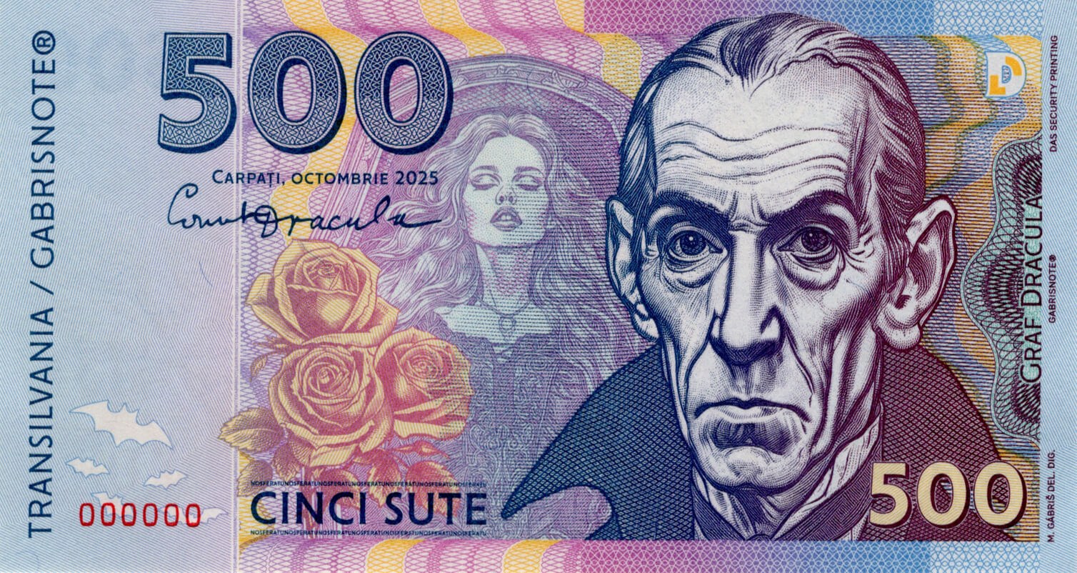 500 Graf Dracula - přední strana