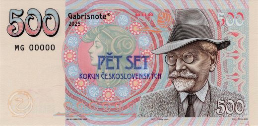 500 Kčs - Alfonz Mucha