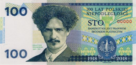 100 roků Polské nezávislosti 2018/2025 modrá verze