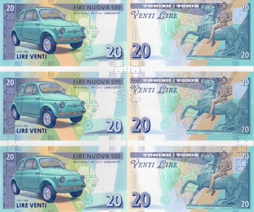 Arch 20 Lire - Fiat 500