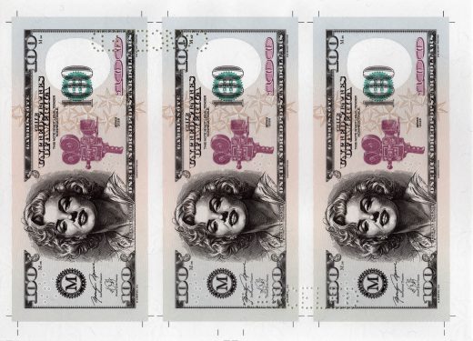 Arch 100 Dollars Marilyn Monroe